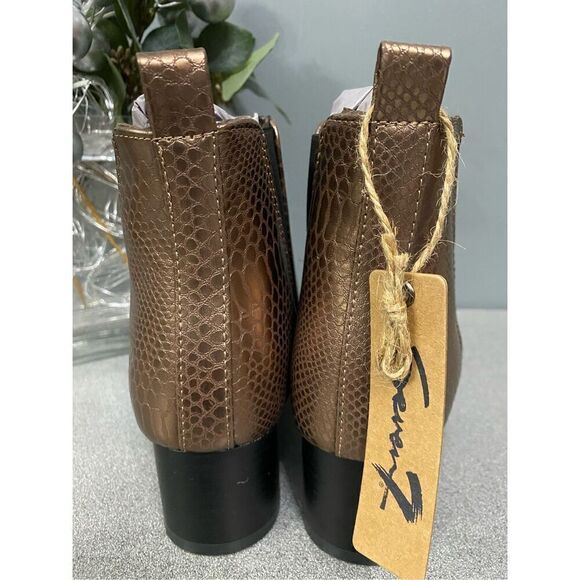 Seven7 Western Copper Boots Size 7 - Picture 6 of 8